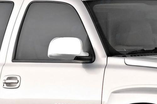 Ses trims ti-mc-102f cadillac escalade mirror covers truck, suv chrome trim 3m
