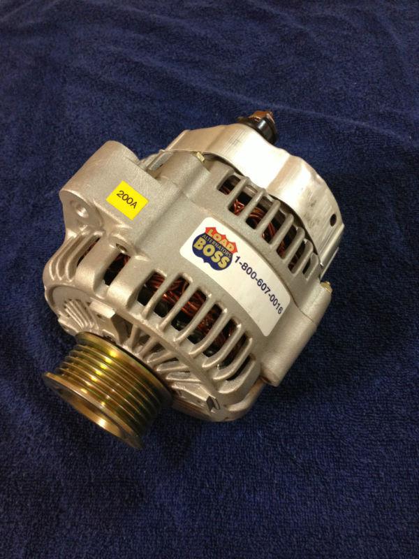Load boss high outut alternator 200amps, 2002 acura tl