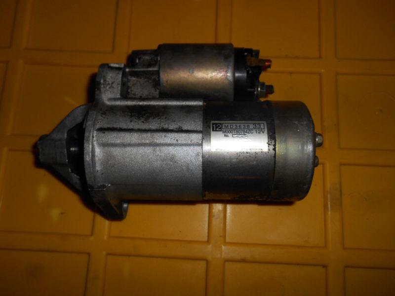 Md3636 01-06 dodge stratus sebring eclipse starter motor 3.0 5 sp #d-14