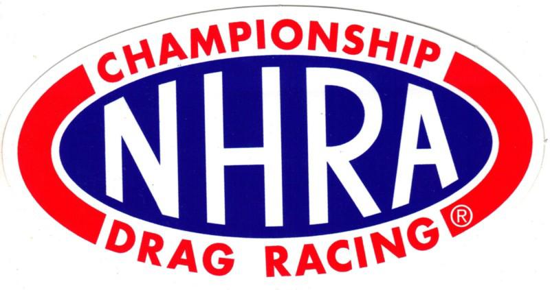 Nhra championship drag racing sticker decal hot rod gasser dragster vtg style 