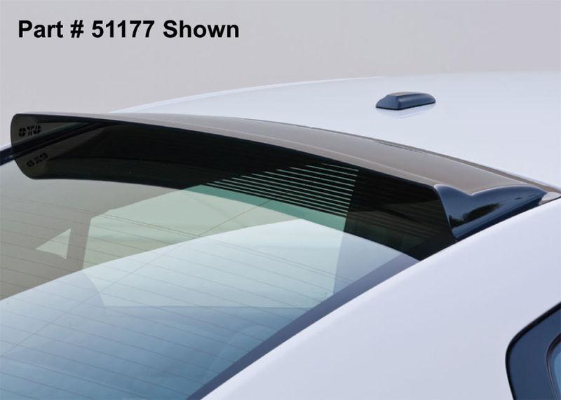 11-14 dodge charger gts smoke acrylic solarwing rear window deflector spoiler