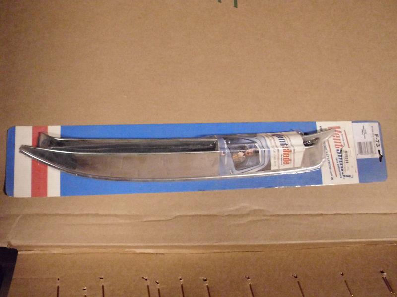 1985  1986 1987  ford aerostar van chrome  window deflectors avs rain guards 