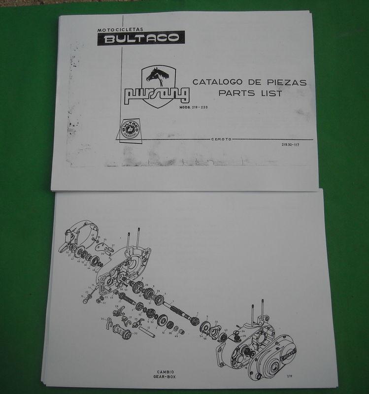bultaco pursang parts