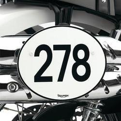 Triumph scrambler number plate board kit