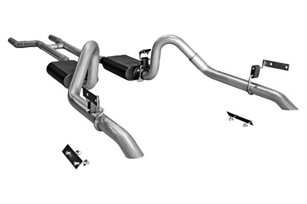 New flowmaster 1967 ford mustang exhaust system, header-back dual rear 17282