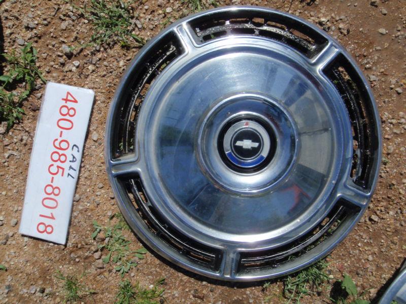 68 exc chevy chevrolet chevelle ss concours wheel center hub cap cover hubcap