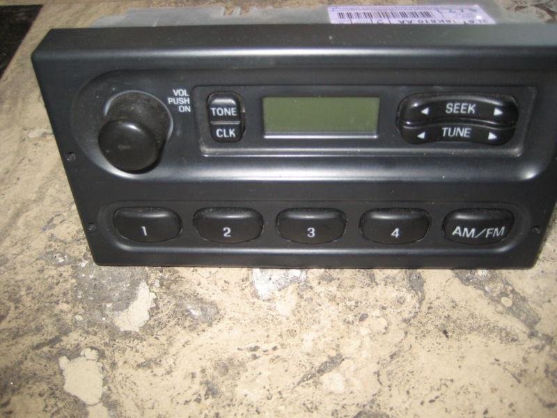Ford f250 radio xl f250 factory radio 2004 f250 ford stock stereo radio am/fm