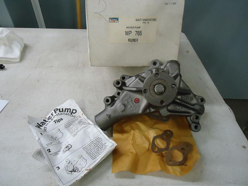 1971-86 buick checker chev gmc olds pontiac nos hastings water pump #wp765