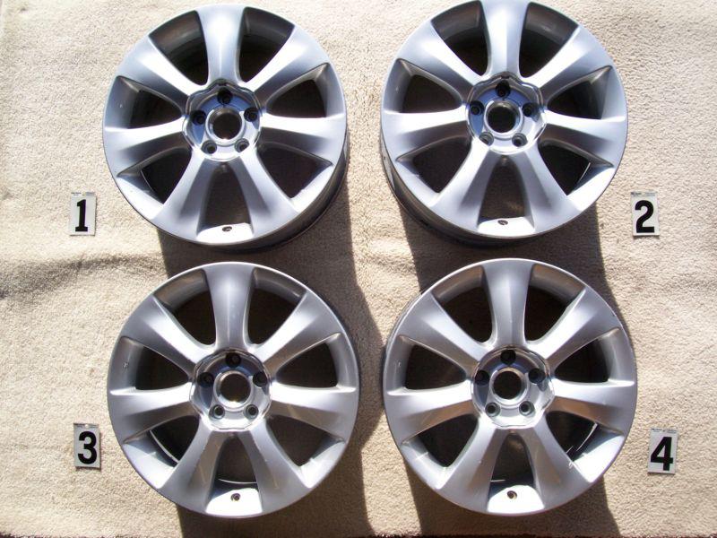 2007 subaru tribeca 18" wheels rims stock oem factory 18" impreza sti 5x114.3mm 