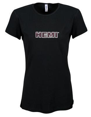 Ghh t-shirt cotton short sleeve hemi logo black women's sm each