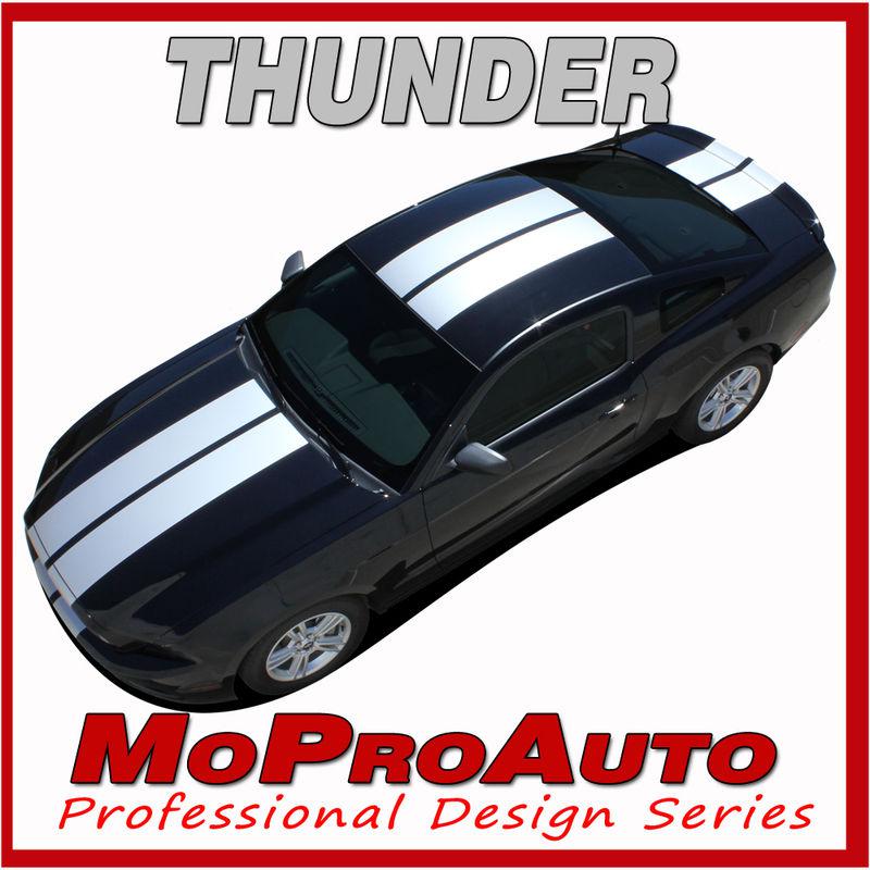 Ford mustang thunder rally racing stripes 2014 decals graphic * 3m pro vinyl 302