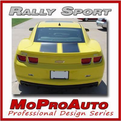 2011 oem style camaro rally racing trunk deck stripes - pro grade 3m vinyl 016