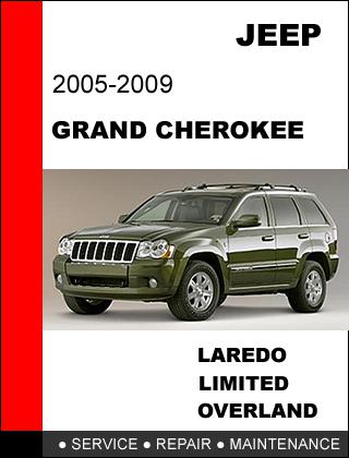 Jeep grand cherokee 2005 - 2009 factory service repair manual access it in 24 hr