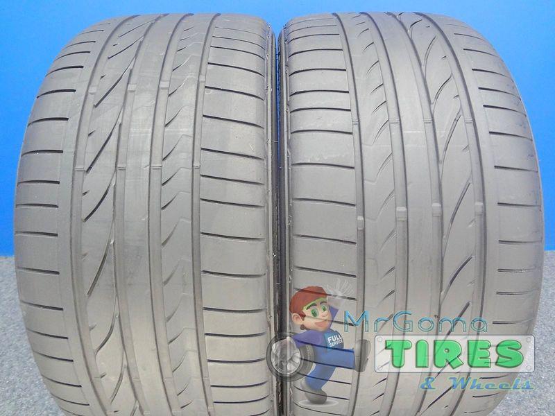 2 bridgestone potenza re050a mo1 255/35/19 used tires free m&b 25535zr19 2553519