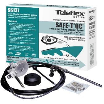 Teleflex ss137 quick connect steering kit 19ft.