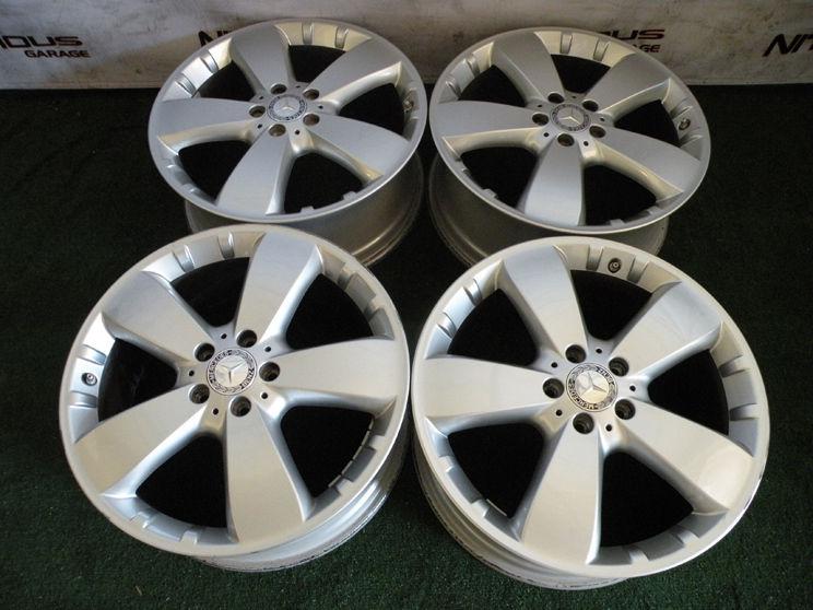 19" mercedes oem silver factory wheels r ml class r350 ml350 ml550 r500 ml500 