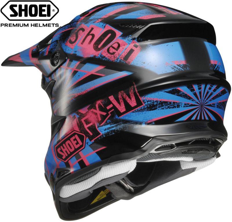 Shoei vfx-w off-road helmet dissent tc-7