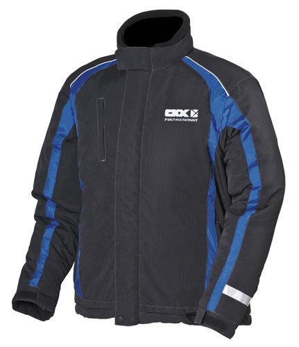 Ckx sport men's snowmobile jacket black/blue s