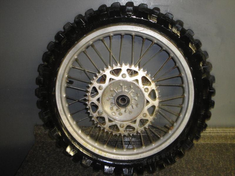 89 90 91 92 93 94 95 96 97 98 yamaha yz 250 rear wheel oem rear rim 2.15