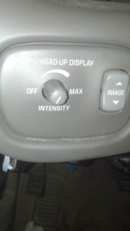 00 01 02 03 04 05 pontiac bonneville heads up display switch