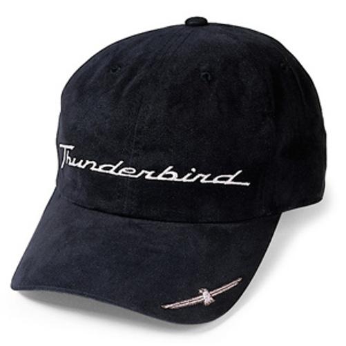 Brand new official black ford thunderbird classic emblem shadow baseball hat/cap