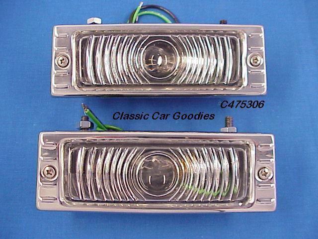 1950-1953 chevy truck park lights / turn signals (2) 1951 1952