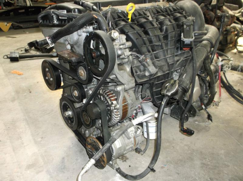 2008 dodge caliber engine with transmission complete only 37,680 mls