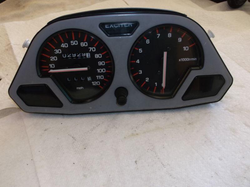 1992 yamaha exciter ii 570 exciter570 speedometer 2,929 miles   -for snowmobile