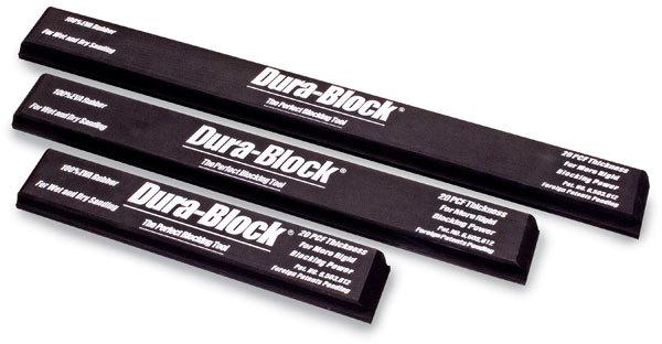Dura block long board 3 piece durablock sanding kit