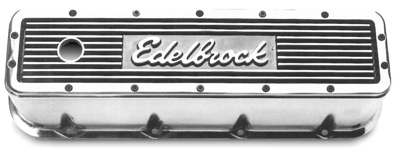Edelbrock 4280 elite series; valve cover