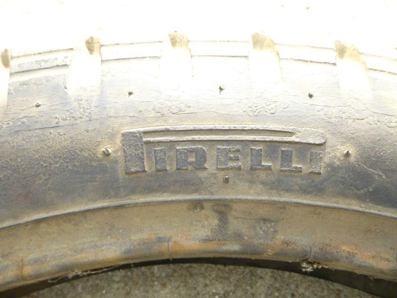 Pirelli 18" motorcycle tire 4.00x18  mt53 made in italy bsa norton 