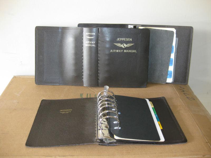 Jeppesen airway manual binders