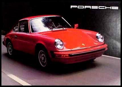 1977 porsche sales brochure 911 targa carrera mint orig