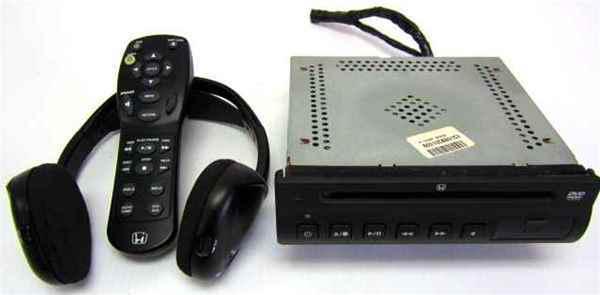 02 03 04 odyssey dvd player w/ remote & headphone oem