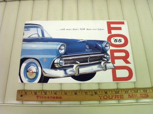 1955 ford cars sales brochure dealer catalog cdn