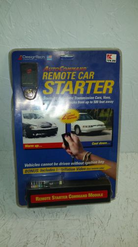 New in package autocommand remote control car starter model 20721
