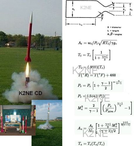 Rocket engines pyrotechnics liquid fuel rockets on cd - k2ne web store