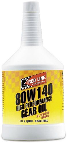 Red line 80w140 gl-5 gear oil 1 qt
