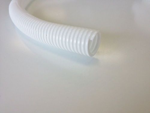 Hotwires split loom colored wire covering white for auto &amp; rod 5/8&#034; x15&#039;