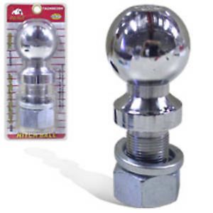 Pit bull 2-5/16x1x2-1/2&#034; 5000lb trailer towing hauling hitch ball chrome plated