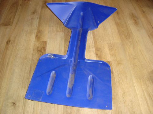 New sno stuff pro glider yamaha rx-1 rx1 belly pan protector blue 130-606-96