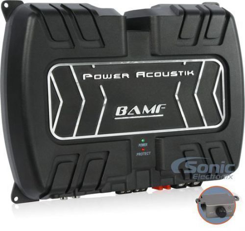 Power acoustik bamf1-3000d 3000w monoblock bamf series class d car amplifier
