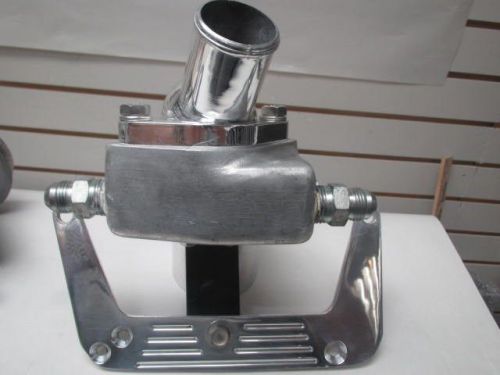 Water filler  housing setup for stack fuel injections -  used-  nice w bracket