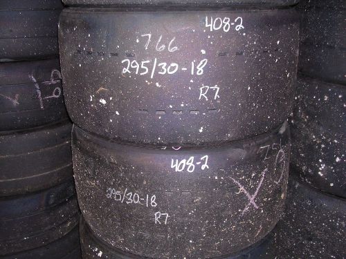 408-2 usdrrt hoosier dot road race tires 295x30-18 r7
