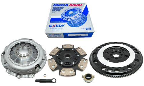 Exedy cover+grip stage 2 disc clutch kit+chromoly flywheel rsx type-s civic si