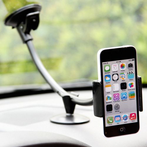 Windshield suction cup phone mount for apple iphone 4s 5 5c 5s gooseneck  oc