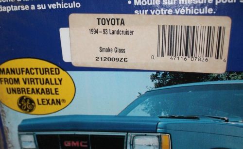 Deflecta-shield concept ii bug smoke  21-2009zc (93-94)toyota landcruiser!