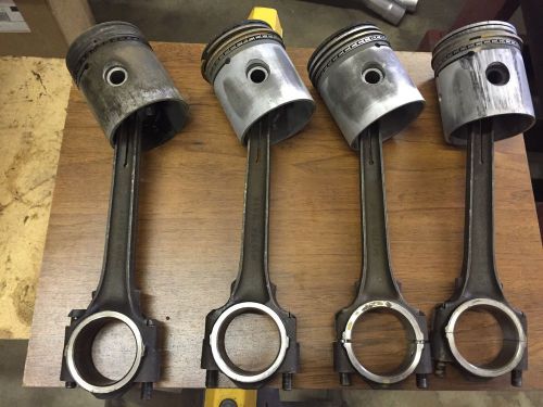 Willys jeep l 134 4cyl piston &amp; connecting rods