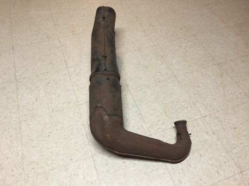 Yamaha exciter 570 snowmobile 87 88 89 90 pipe exhaust muffler can very nice !!!
