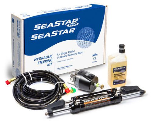 Seastar pro hk7520a-3 hydraulic steering system 20ft hose kit teleflex marine